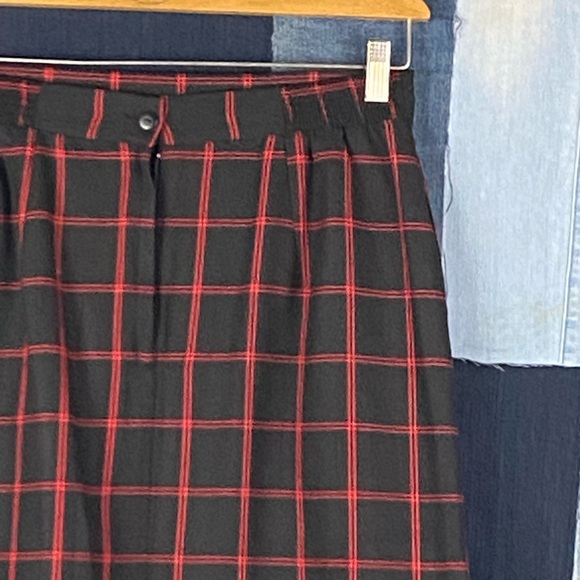 Paris Star Checkered Skirt Sz XL - Picture 4 of 6